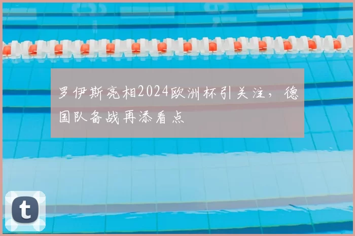 罗伊斯亮相2024欧洲杯引关注，德国队备战再添看点