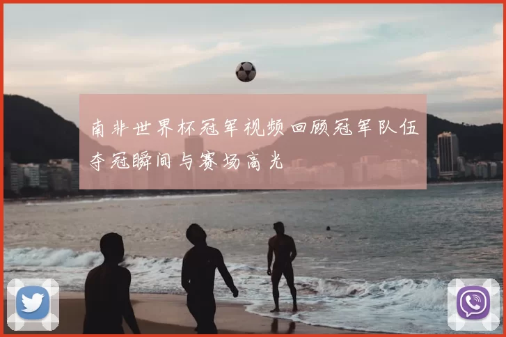 南非世界杯冠军视频回顾冠军队伍夺冠瞬间与赛场高光